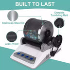 Rock Tumbler Quiet & Leak-Proof Digital Timer