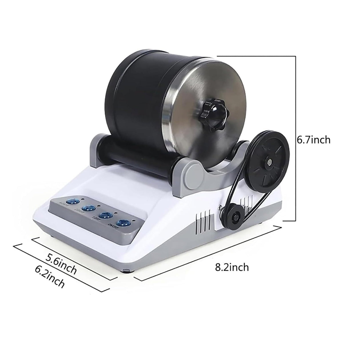 Rock Tumbler Quiet & Leak-Proof Digital Timer