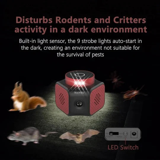Rodent Repellent Ultrasonic Multi-Mode Up to 1067 Sq Ft