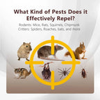 Rodent Repellent Ultrasonic Plug-In Pet & Child Safe