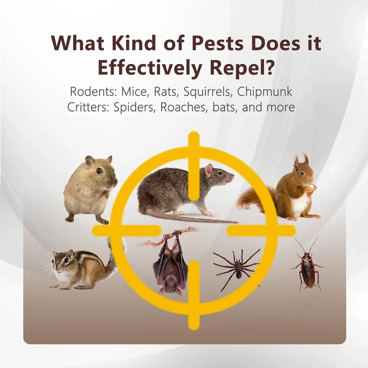 Rodent Repellent Ultrasonic Plug-In Pet & Child Safe