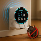 Rodent Repeller Silent Ultrasonic Plug-In Covers 3,200 Sq Ft