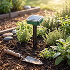 Rodent Repeller Solar-Powered Ultrasonic Chemical-Free