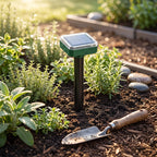 Rodent Repeller Solar-Powered Ultrasonic Chemical-Free