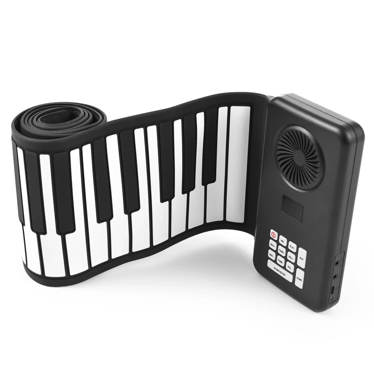 Roll-Up Piano 88 Keys Silicone Headphone & USB