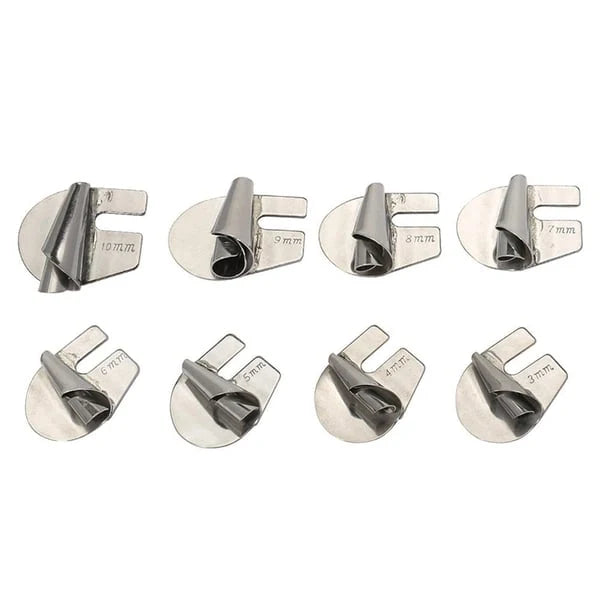 Rolled Hem Foot Stainless Steel 3–10mm