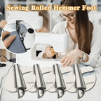 Rolled Hem Foot Stainless Steel 3–10mm