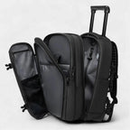 Rolling Carry-On Backpack Vacuum Compression TSA-Approved Lock