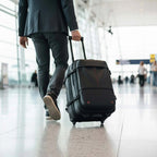 Rolling Carry-On Backpack Vacuum Compression TSA-Approved Lock