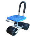 Rolling Garden Seat Ergonomic 360-Degree Swivel & Adjustable Height