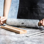 Rolling Pin Marble Surface & Wooden Handles