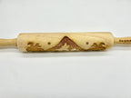 Rolling Pin Nativity Embossed 10-Inch Wood