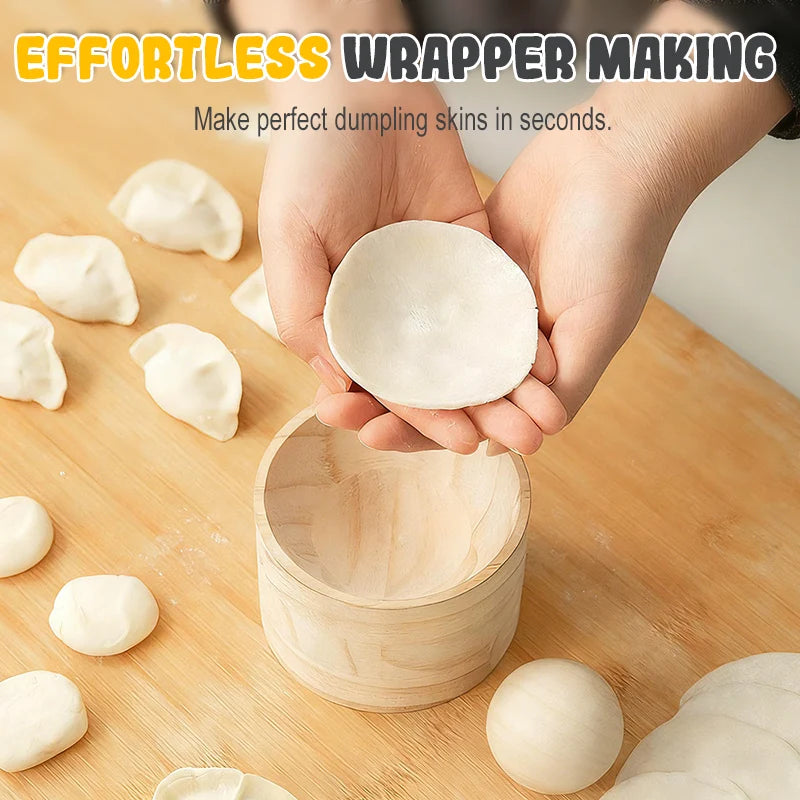 Rolling Pin Wooden Polished Non-Stick Ergonomic Handles