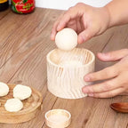 Rolling Pin Wooden Polished Non-Stick Ergonomic Handles