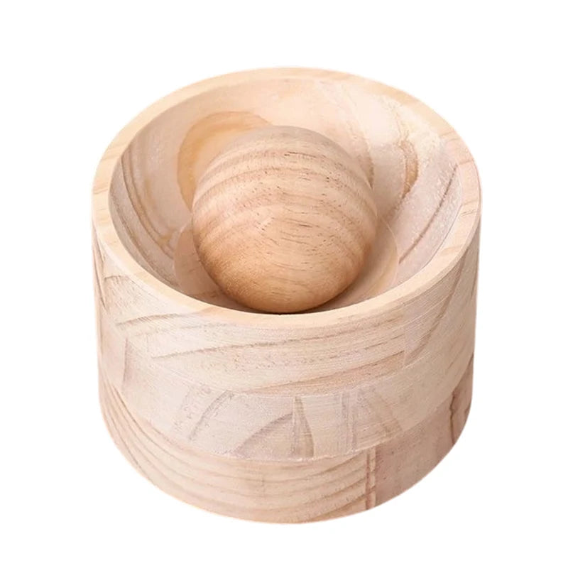 Rolling Pin Wooden Polished Non-Stick Ergonomic Handles