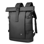 Rolltop Backpack Expandable Water-Repellent Anti-Theft Pocket