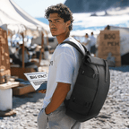 Rolltop Backpack Expandable Water-Repellent Anti-Theft Pocket