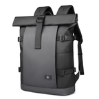 Rolltop Backpack Expandable Water-Repellent Anti-Theft Pocket