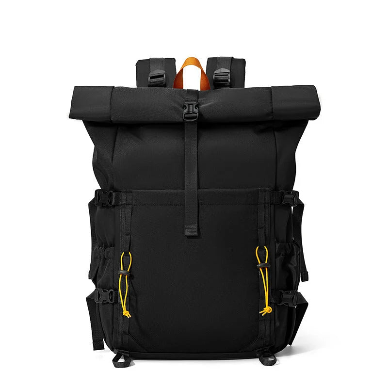 Rolltop Backpack Water-Resistant & Padded Straps