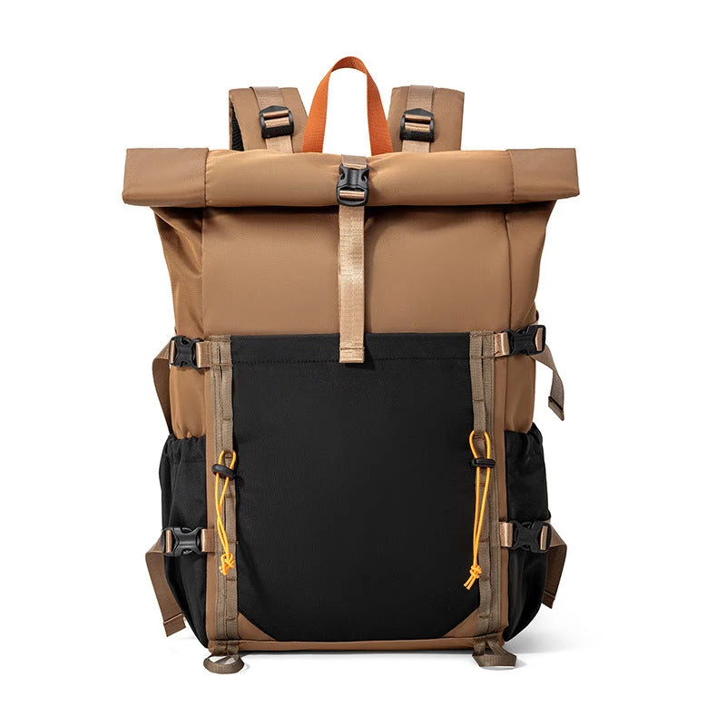 Rolltop Backpack Water-Resistant & Padded Straps