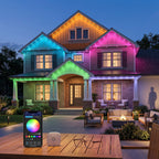 Roofline Light Strand 100 Foot RGBICW App Control