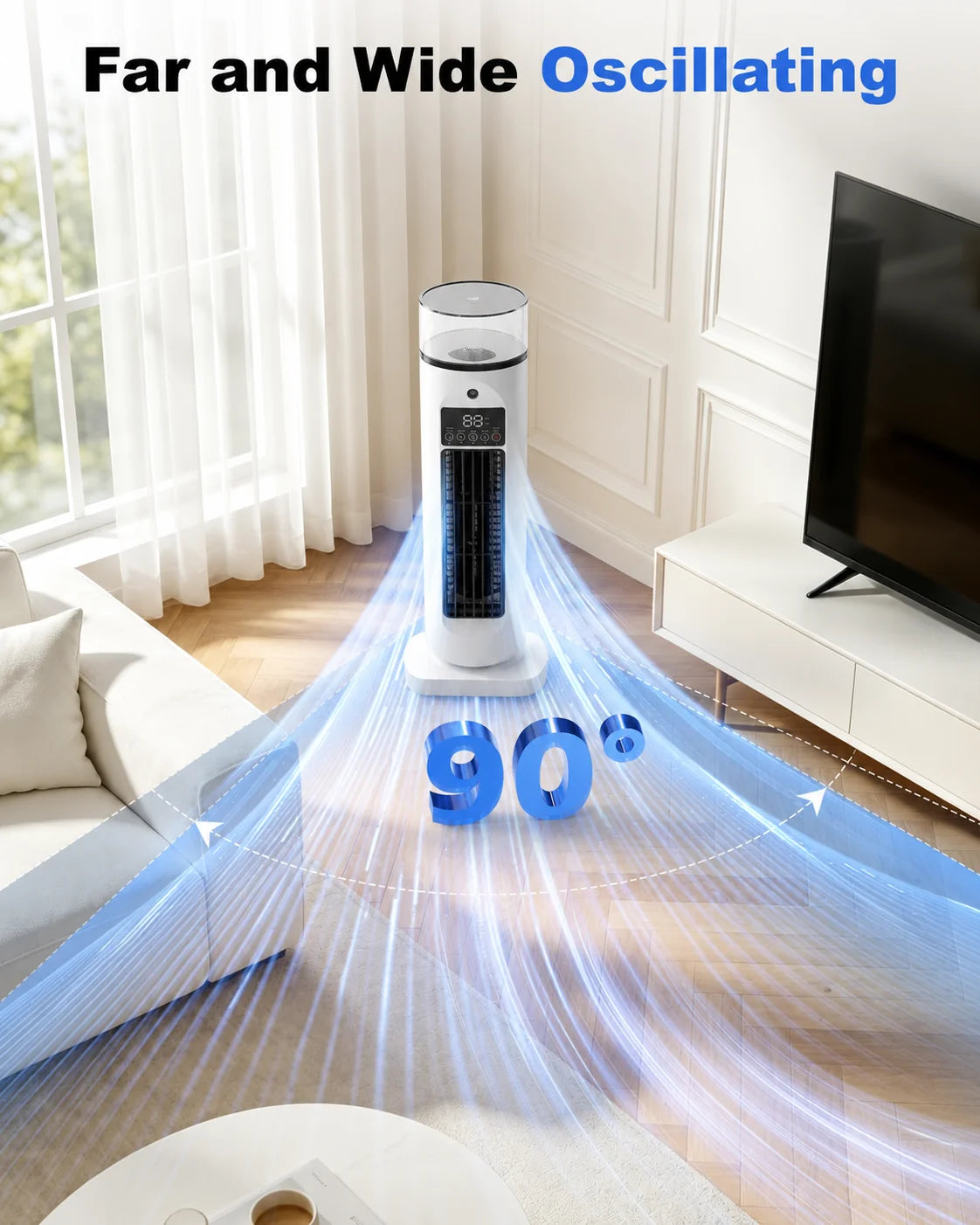 Room Cooler 4-in-1 Remote & Timer