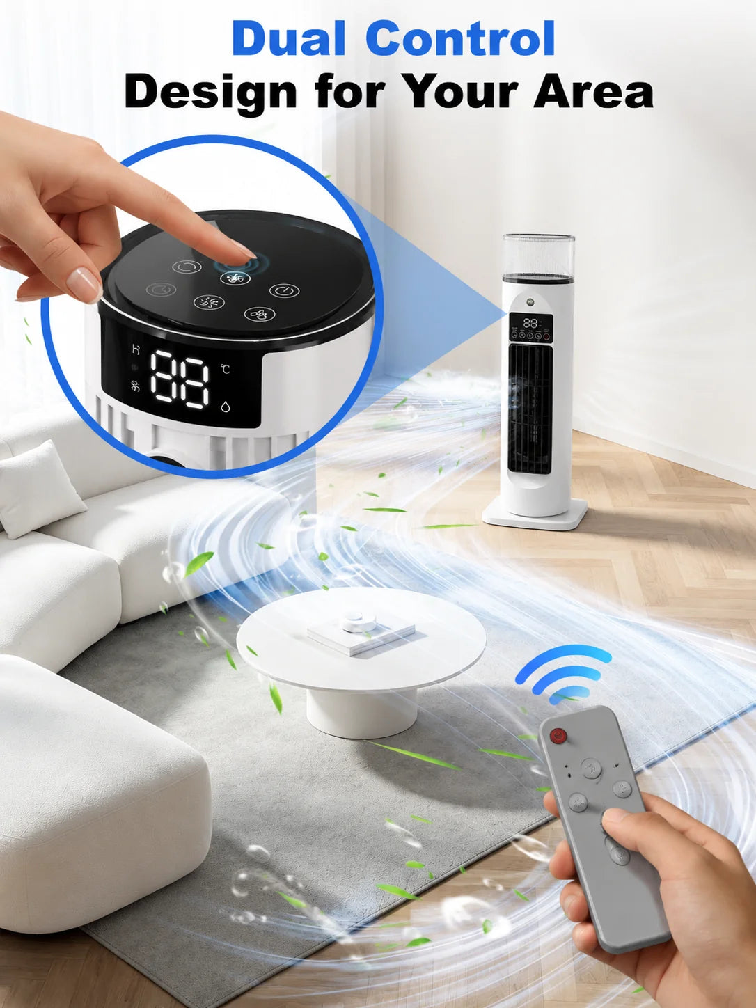 Room Cooler 4-in-1 Remote & Timer
