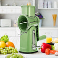 Rotary Grater Suction Cup Base 5 Stainless Steel Blades