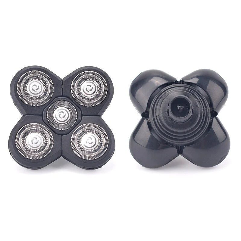 Rotary Shaver Five Rotating Heads Waterproof & USB Rechargeable