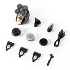 Rotary Shaver Five Rotating Heads Waterproof & USB Rechargeable