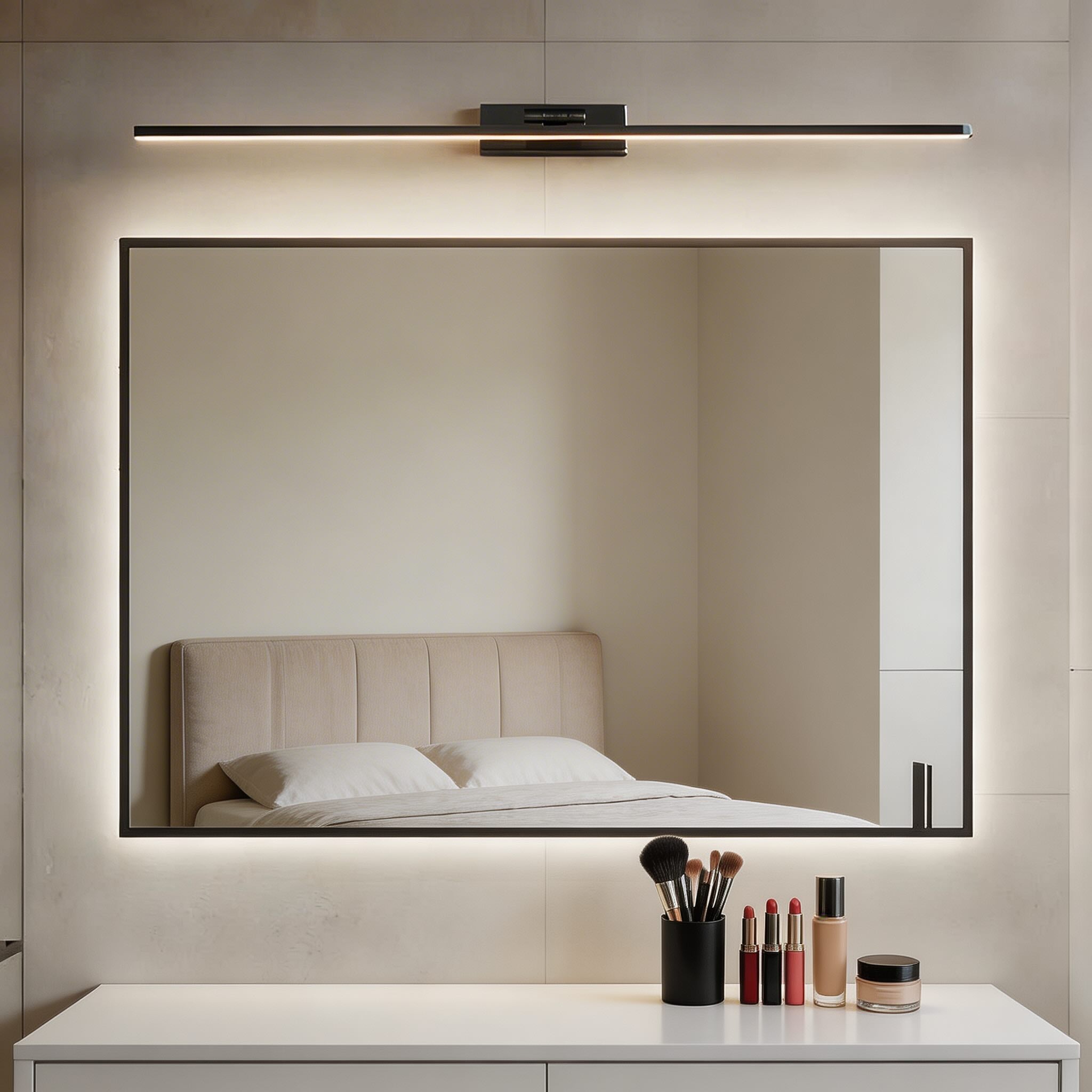 Rotatable LED Color-Adjustable Vanity Light Bar