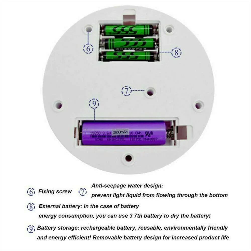 Rotating Display Stand 360-Degree Quiet Motor Dual Power