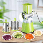 Rotating Grater 3 Blades Stainless Steel Dishwasher Safe