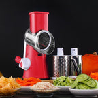 Rotating Grater 3 Blades Stainless Steel Dishwasher Safe