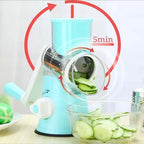 Rotating Grater 3 Blades Stainless Steel Dishwasher Safe