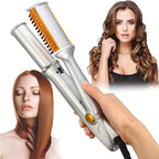 Rotating Hair Brush 2-in-1 Rapid Heating Frizz Control