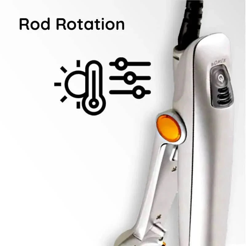 Rotating Hair Brush Ceramic Coating 3 Heat Settings