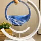 Rotating Sand Art Dimmable LED Remote-Controlled Table Lamp