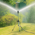 Rotating Sprinkler 360 Degree Coverage Adjustable Tripod