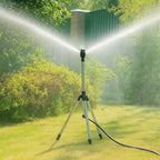 Rotating Sprinkler 360 Degree Coverage Adjustable Tripod