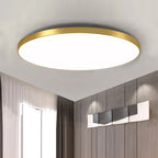 Round Ceiling Lamp Ultra-Flat Integrated LED & Acrylic Diffuser