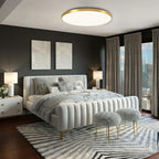 Round Ceiling Lamp Ultra-Flat Integrated LED & Acrylic Diffuser