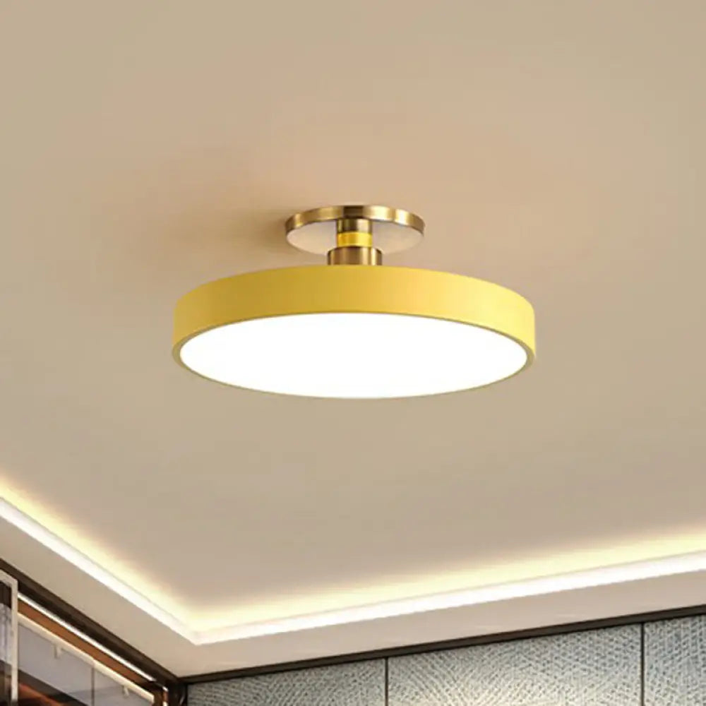 Round Ceiling Light Energy-Efficient LED Acrylic Diffuser