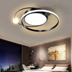 Round Ceiling Light Flush Mount Integrated LED