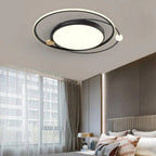 Round Ceiling Light Flush Mount Integrated LED