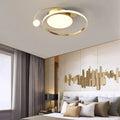 Round Ceiling Light Flush Mount Integrated LED