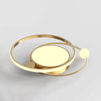 Round Ceiling Light Flush Mount Integrated LED