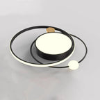 Round Ceiling Light Flush Mount Integrated LED
