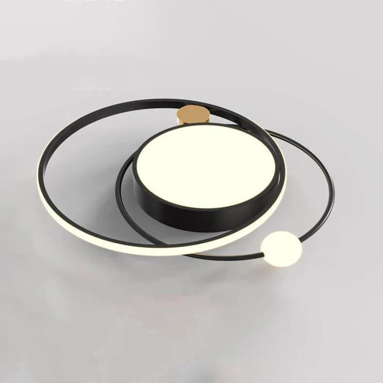 Round Ceiling Light Flush Mount Integrated LED