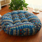 Round Floor Cushion Thick Padding Removable Machine-Washable Cover